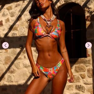 Kulani Kinis Minimal Full Coverage Bikini Bottom - Havana Haven X-Large